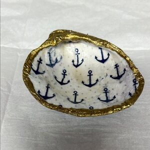 Hand Crafted Nautical Anchor Trinket Dish
